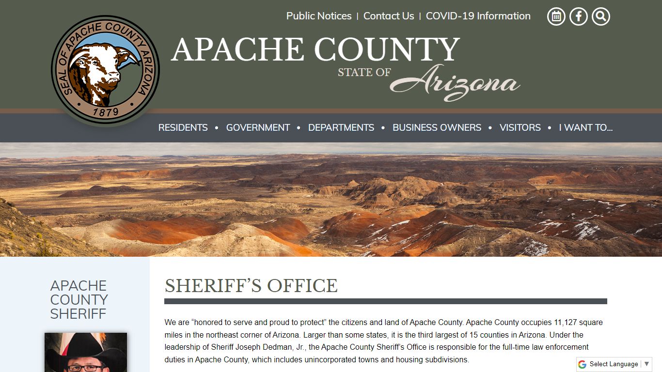 Apache County - Sheriff